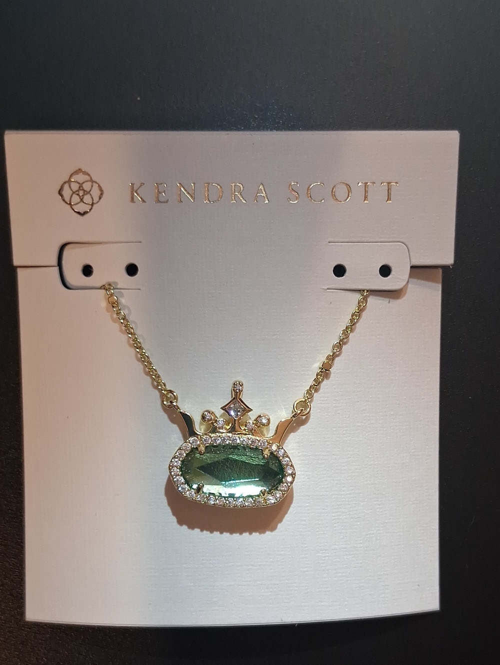 Kendra Scott Disney Elisa Princess Short Pendant Necklace Reversable Daring